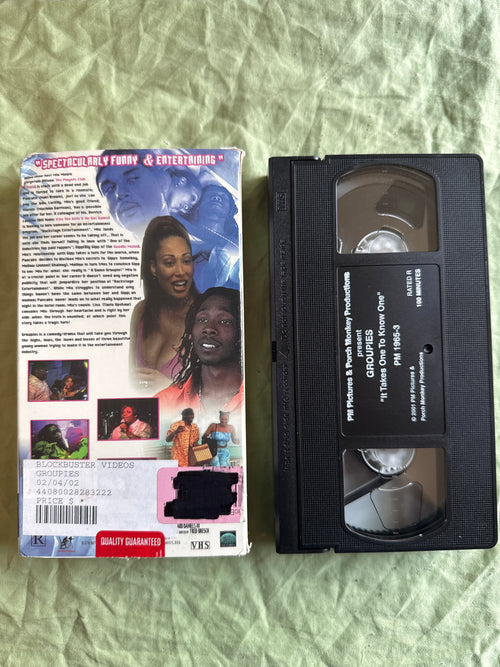 GROUPIES VHS