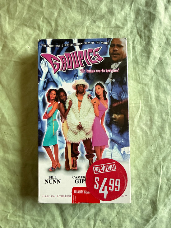 GROUPIES VHS