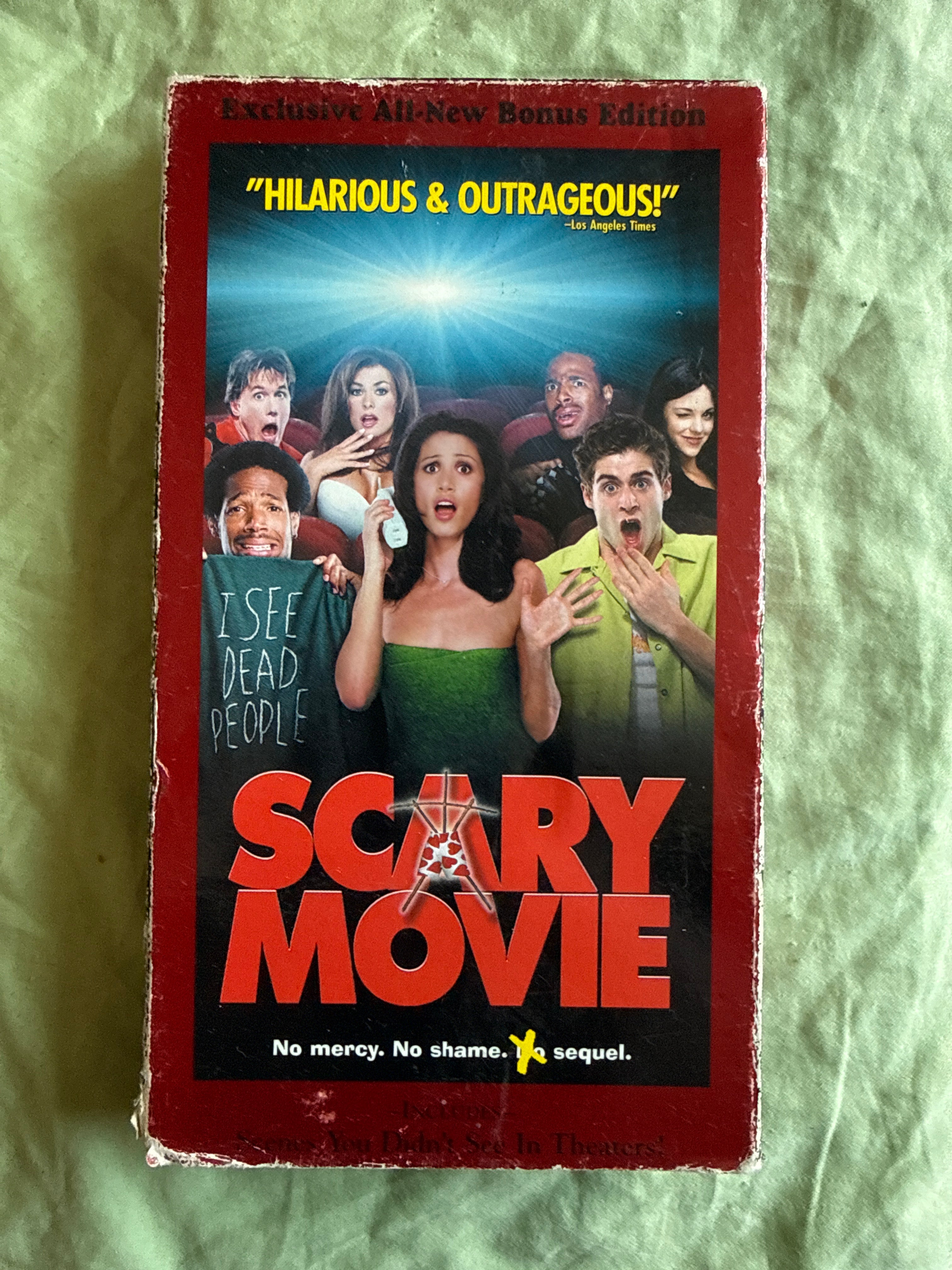 SCARY MOVIE VHS