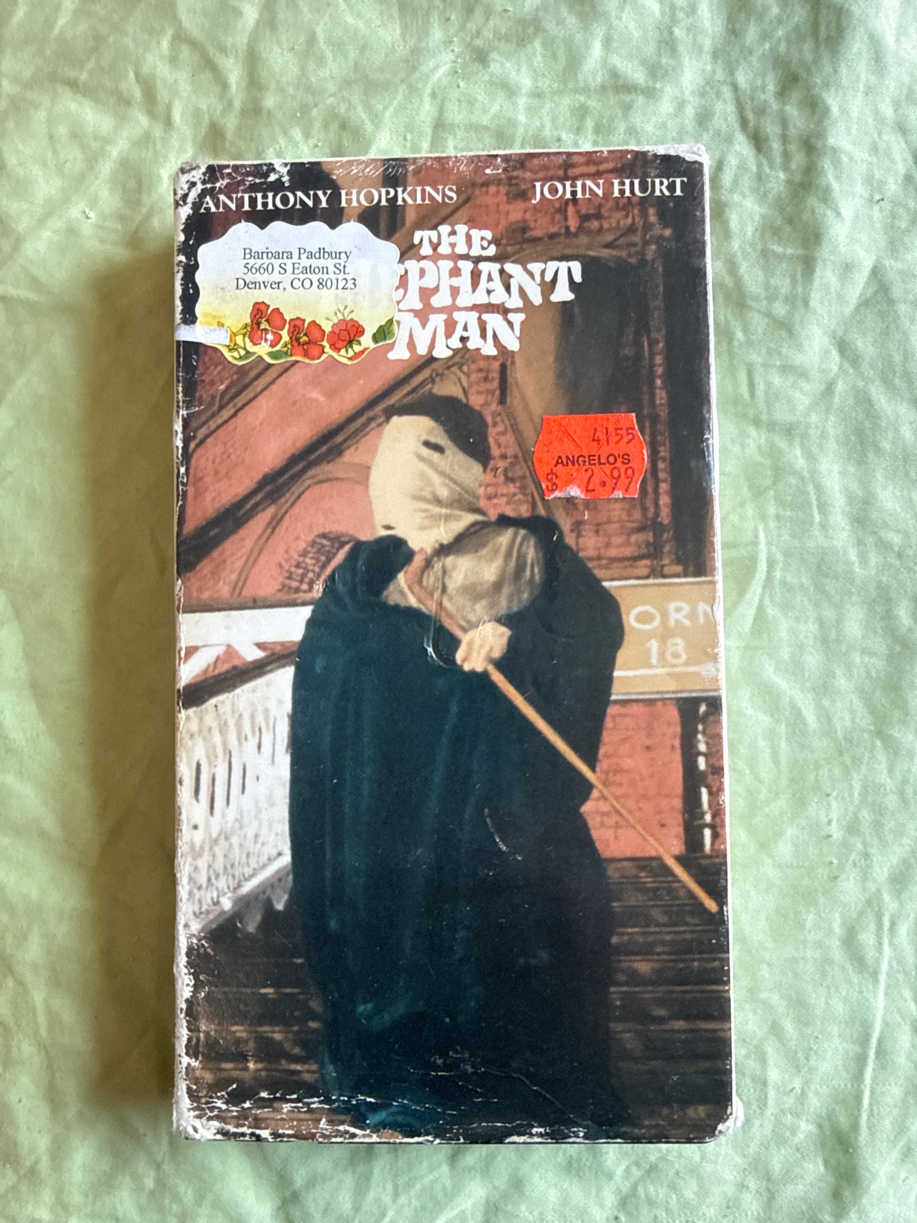 THE ELEPHANT MAN VHS
