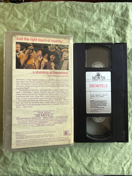 200 MOTELS VHS