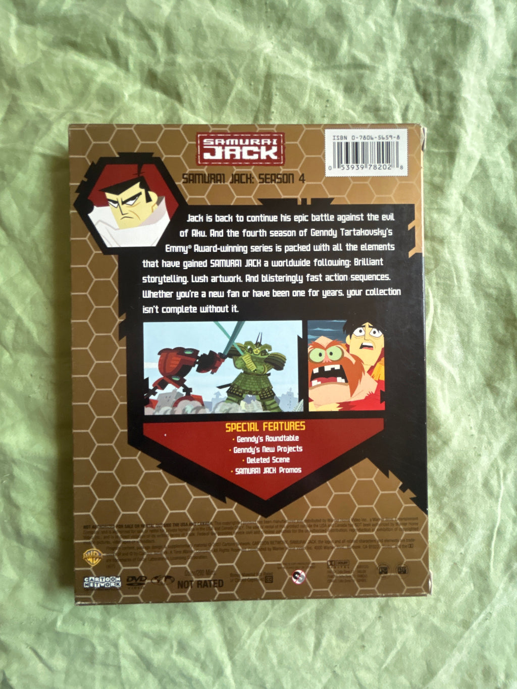 SAMURAI JACK SEASON 4 DVD