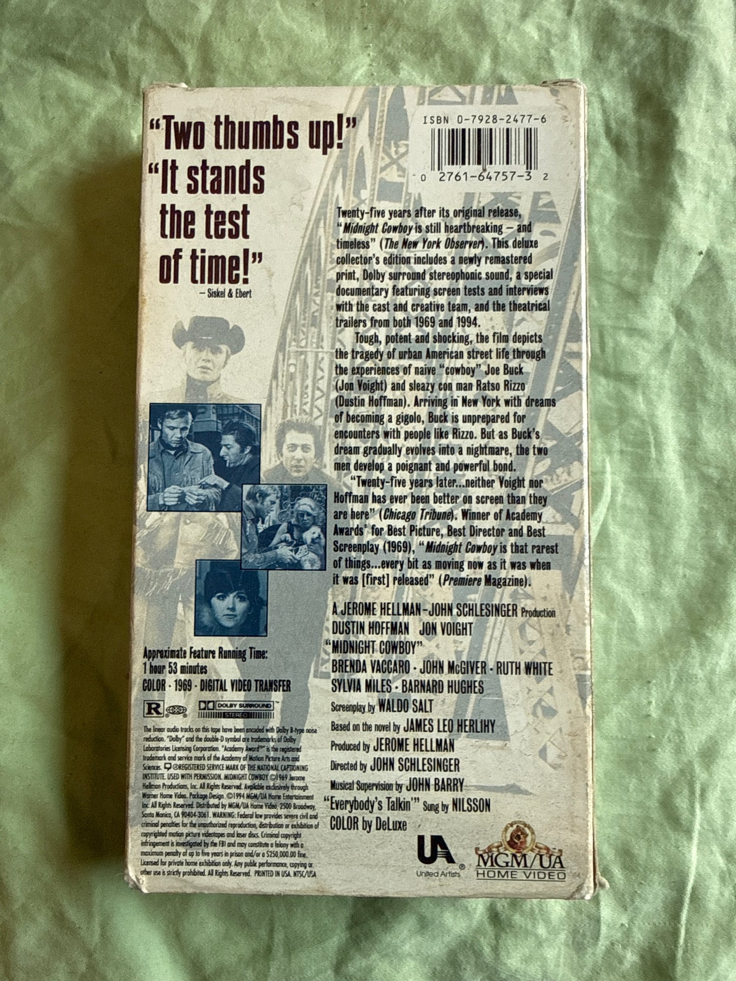 THE ELEPHANT MAN VHS
